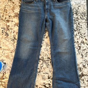 Levi’s Low Rise Boot Cut Blue Jeans